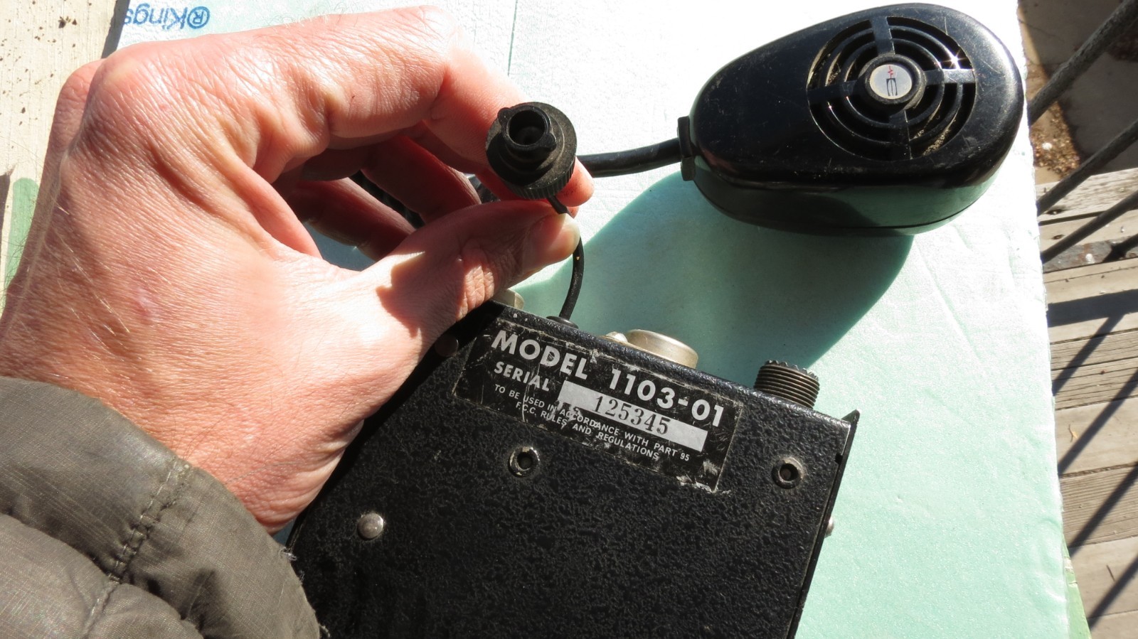 Vintage Multi-Elmac Citi-Fone SS TUBE CB Base Station CH ESTATE FIND