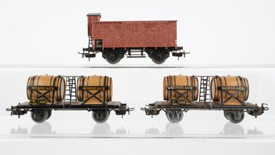 Märklin H0 Konvolut Gedeckter Güterwagen mit Bremserhaus 