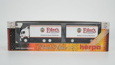 Herpa H0 181976 MB SK Eder ´s Getränkekofferhängerzug