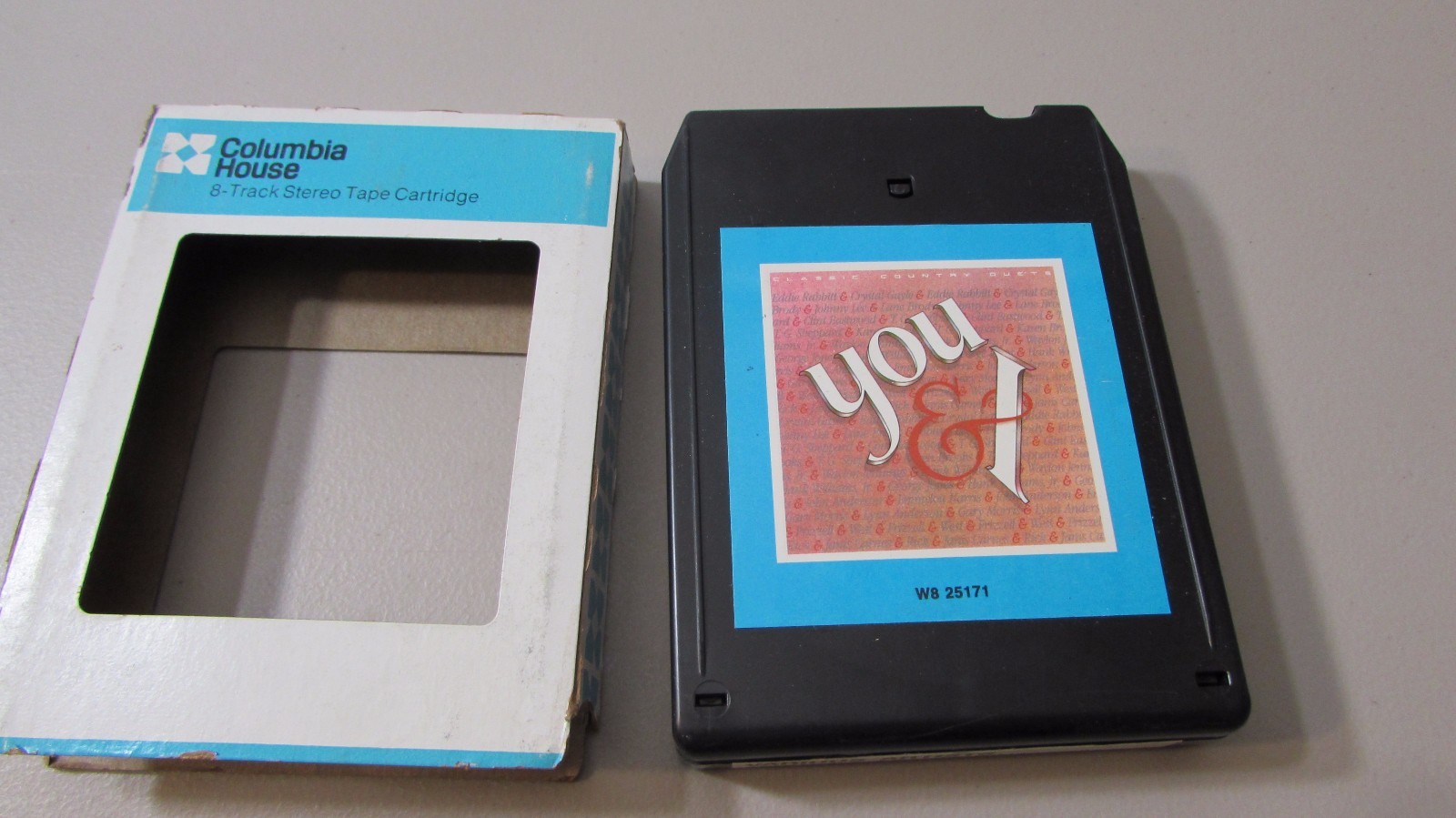 Rare Columbia House 1984 Release You & I 8 Track...Tested..