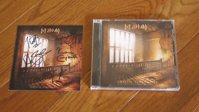 Def Leppard Drastic Symphonies CD philharmonic orchestra SIGNED AUTOGRAPHED
