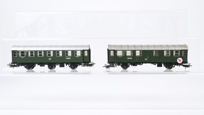 Märklin H0 Konvolut Personenwagen 2.Kl., Personenwagen mit Gepäckabteil 2.Kl. DB
