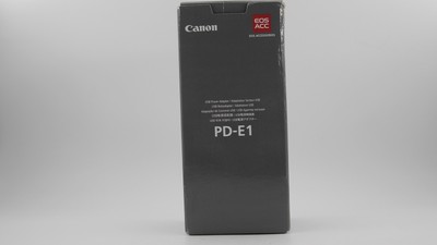 *** OPENBOX *** Canon PD-E1 USB Power Adapter