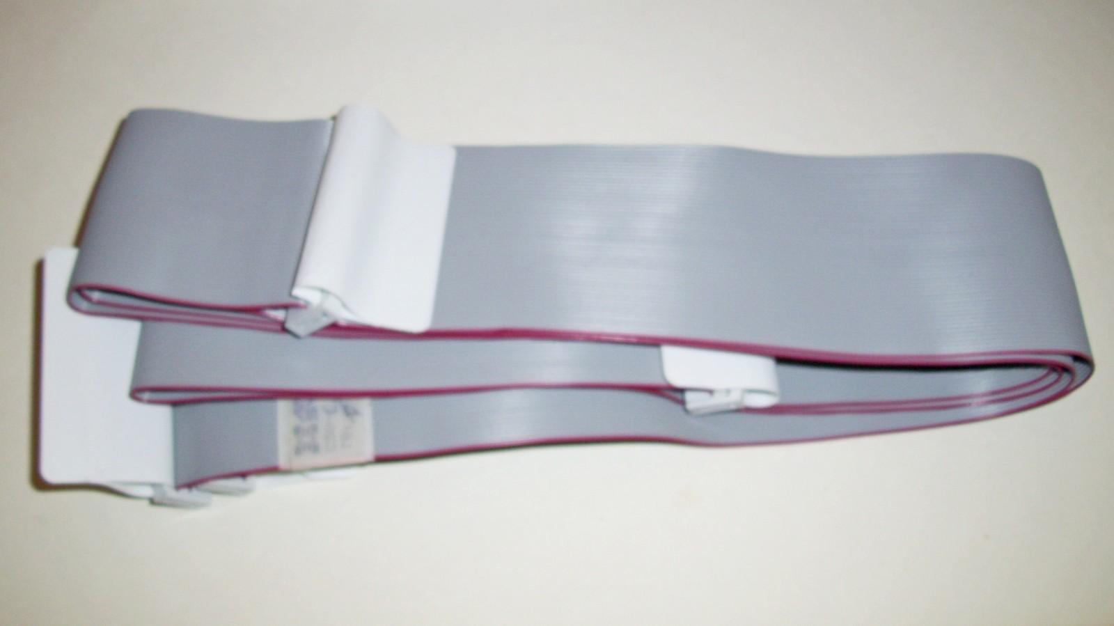 IDC Flat Ribbon Cable 80 inch 50-Pin (2x25) 2.54-Pitch 4 Female Connectors, 2M