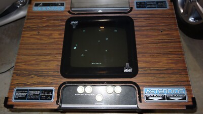 Atari Asteroids Cocktail Table Game; vintage 1980