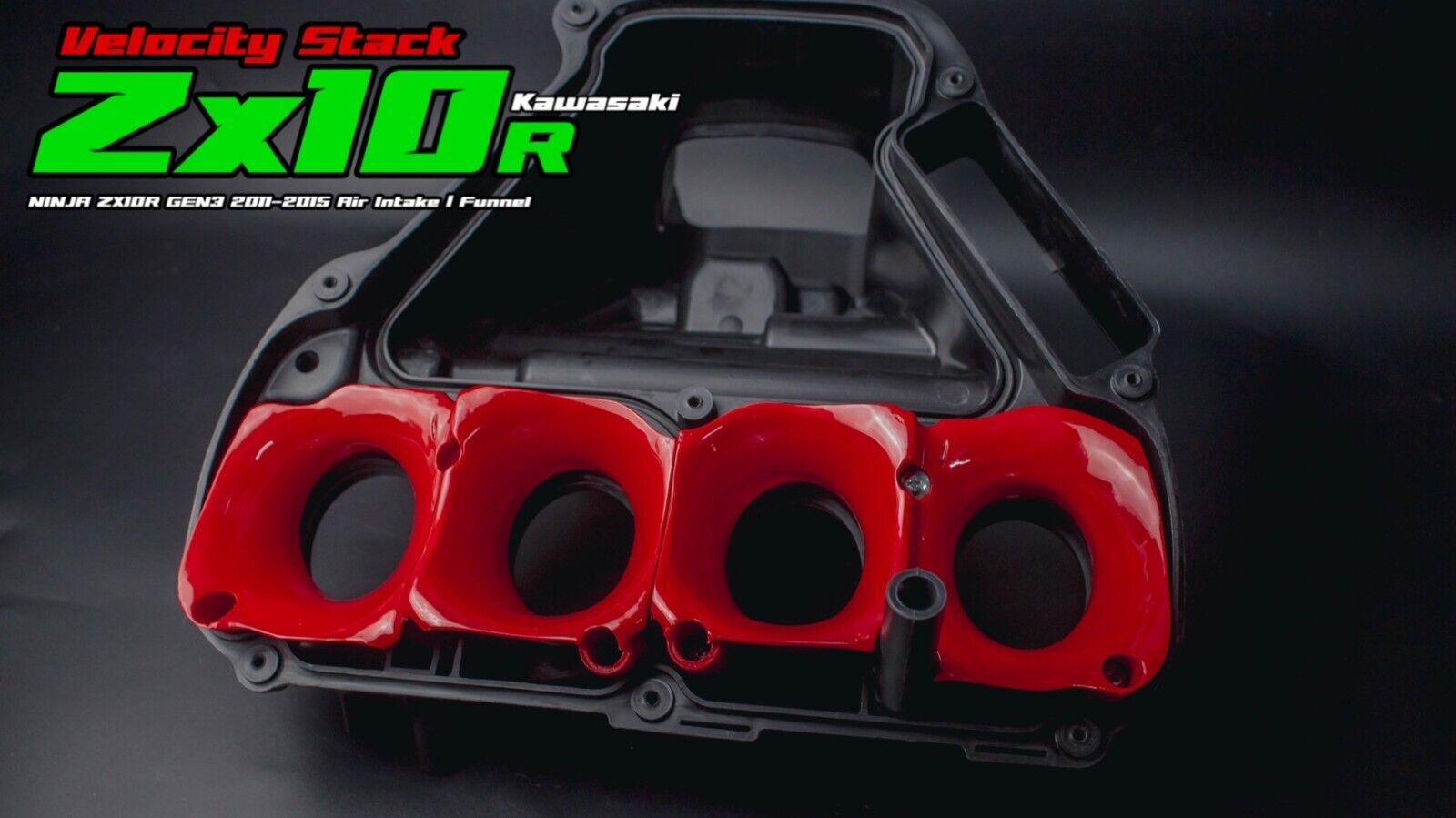 Velocity Stack KAWASAKI ZX10R NINJA ZX10 2011-2015 GEN4 Air Velocity Stack KAWASAKI ZX10R NINJA ZX10 2011-2015 GEN4 Air