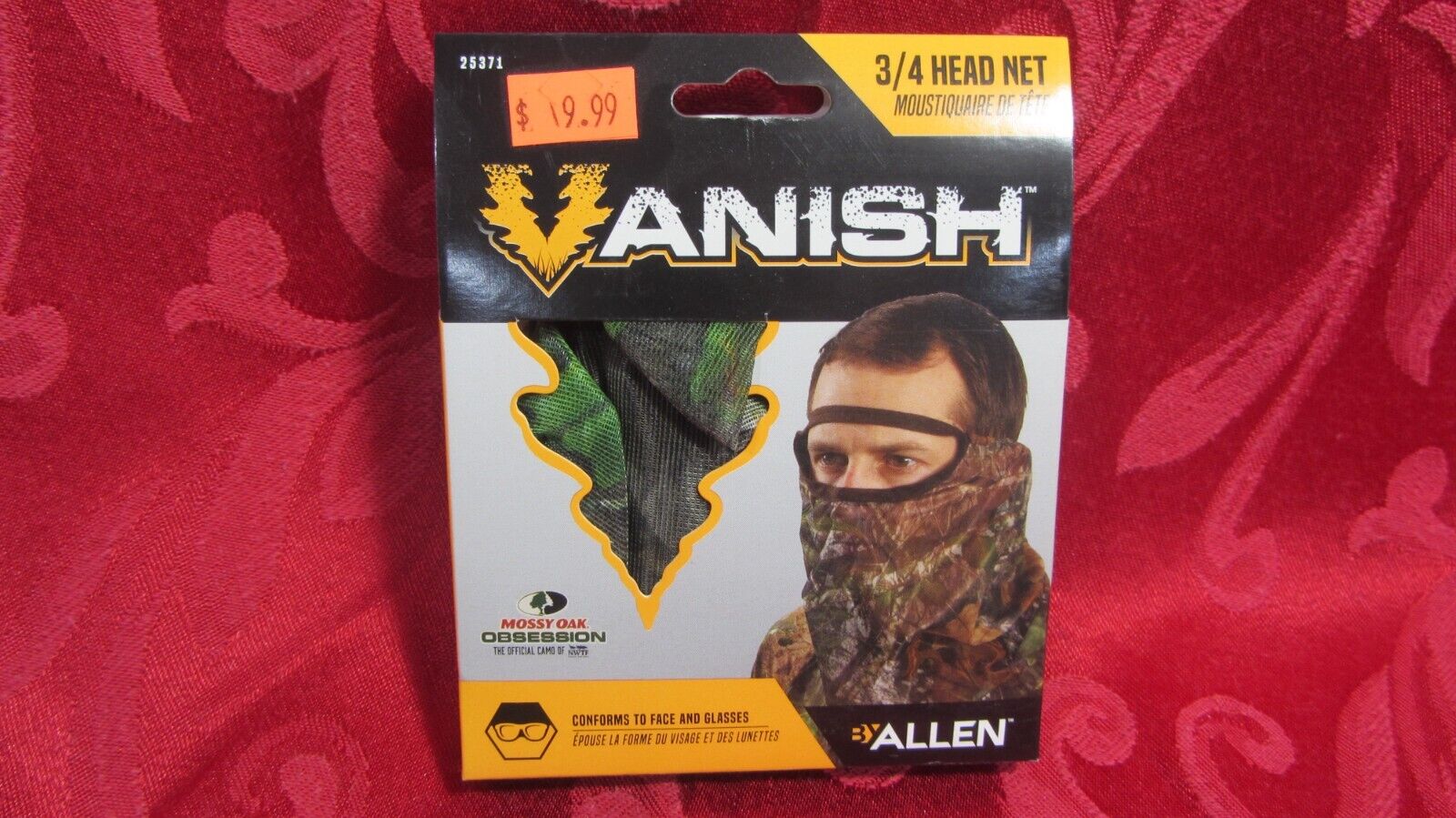 Allen - 25371 - Vanish Mossy Oak Obsession - 3/4 Head Mens Allen - 25371 - Vanish Mossy Oak Obsession - 3/4 Head Mens