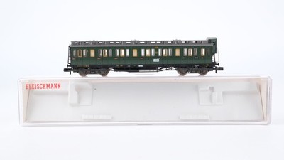 Fleischmann N 8085 Abteilwagen 2. Kl mit Bremserhaus B4 Pr04 DRG