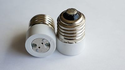 10pcs E26/E27 to MR16 Converter Adapter Medium Base Screw to MR16 GU5.3 G4 MR11