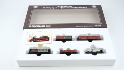 Fleischmann H0 1895K Preußischer Güterzug mit Personenbeförderung KPEV Wechselst