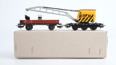 Märklin H0 4611 Kranwagen Krupp-Ardelt mit Kranschutzwagen DB (in EVP)