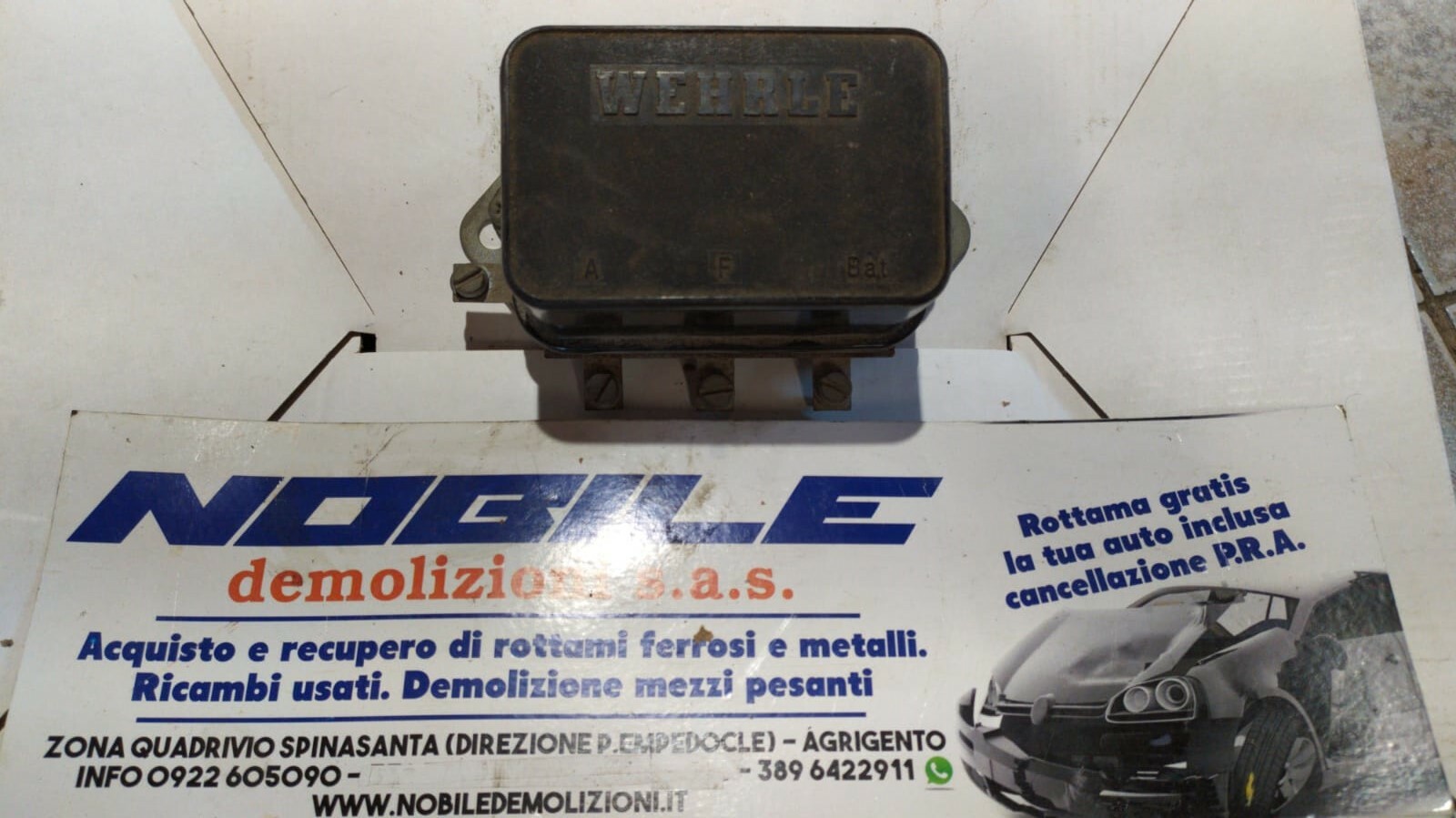 Regolatore Tensione W208 W208,J750M24,2 Usato