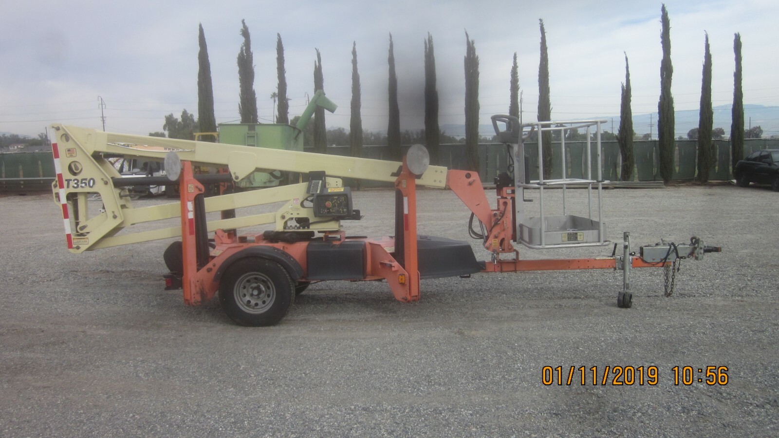 2010 JLG T350 35Ft Towable Electric Boomlift Only 100Hrs!!