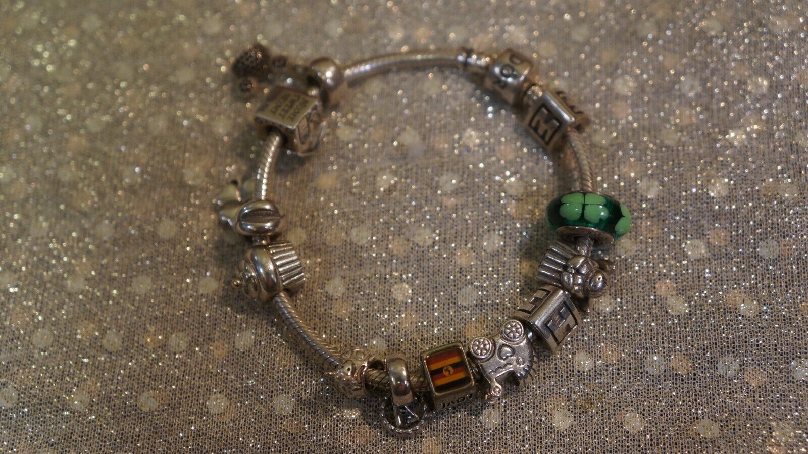 AUTHENTIC PANDORA CHARM BRACELET .925 W 12 CHARMS | eBay AUTHENTIC PANDORA CHARM BRACELET .925 W 12 CHARMS | eBay