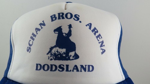Vintage Trucker Hat - Schan Bros. Arena Dodsland -  Cowboy - Adult Snapback