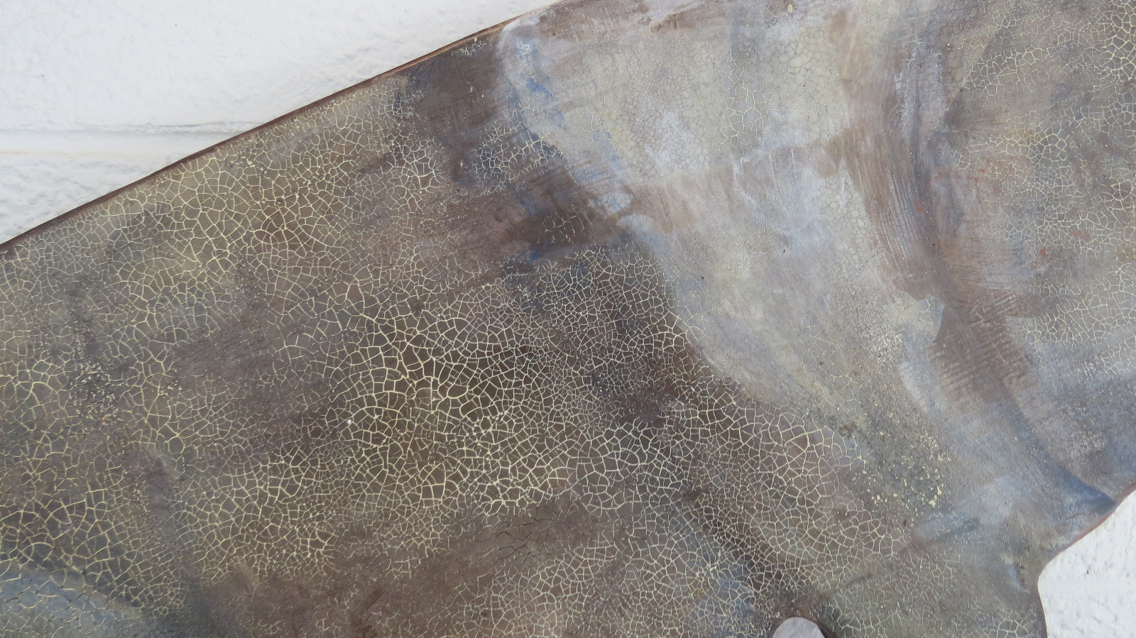 Large PIG Plaque Wooden Hand Painted Signed Farm Animal   21