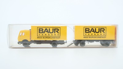 Wiking 1:87 27459/1 GK: 459/1 CS MB 1632 Kofferlastzug 2/2