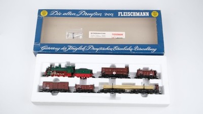 Fleischmann H0 4883 Güterzugset mit Dampflok 