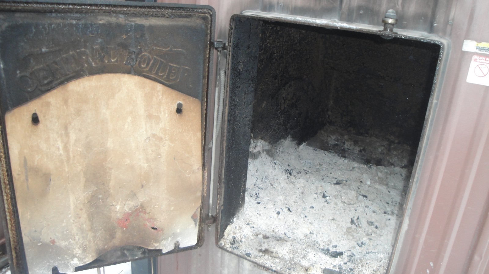 Central Boiler Outdoor Wood Furnace Model CL 5648 Ready To Work!