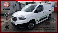 2019 Vauxhall COMBO CARGO 2000 1.6 Turbo D 100ps H1 Edition Van NO VAT PANEL VAN