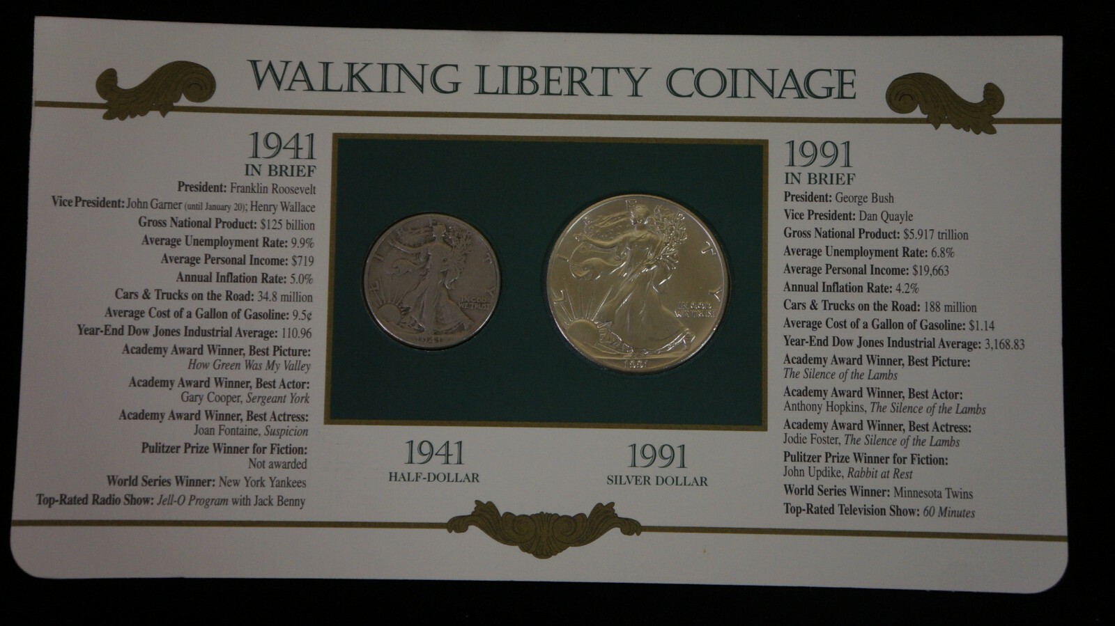 LIBERTY ケネディ ワシントン ルーズベルト ジェファーソン