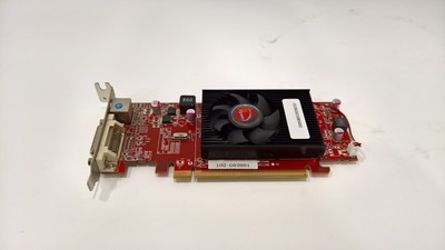 Lot of 2 VisionTek Radeon HD 4350 512 MB DDR2 PCI-E x16 Low Profile Video Card