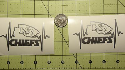 Kansas City Chiefs Life Decals or For YETI,Rambler,Tumbler