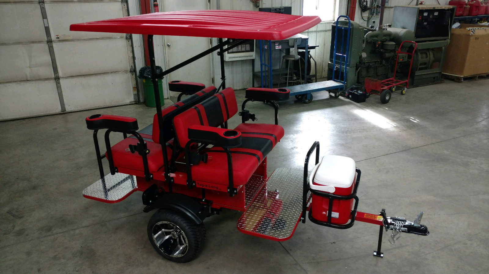 Club Car Ezgo Yamaha  golf cart trailer for  pull behind  Tag-a-long