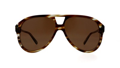 Pre-owned Gucci Gg1286s-003 Havana Havana Brown Sunglasses