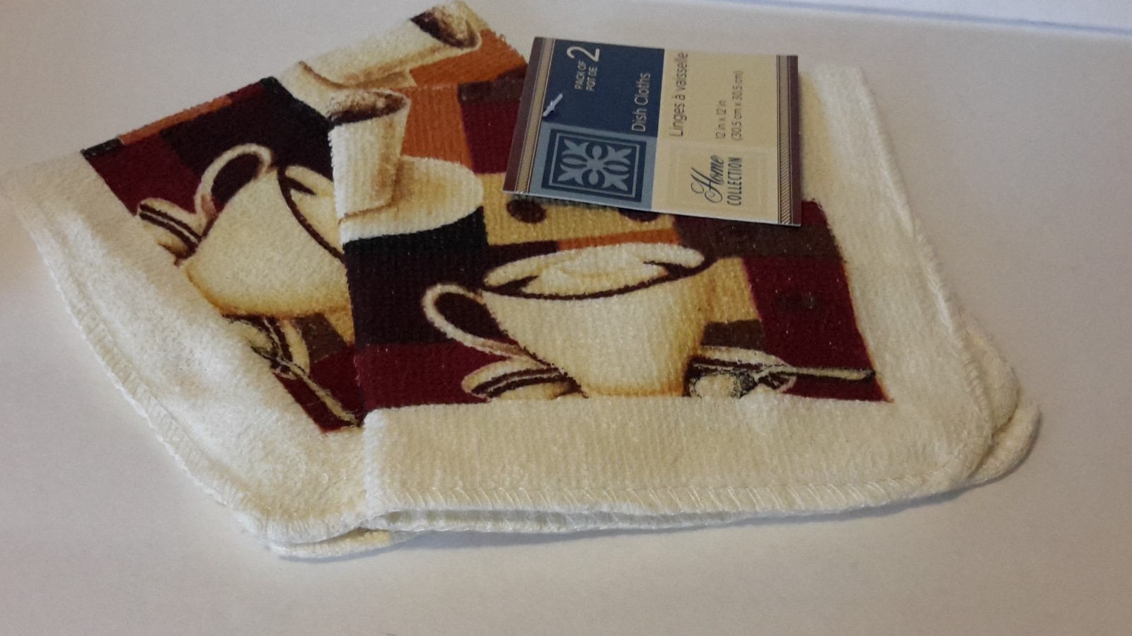 Coffee Cups Kitchen Linen Bundle of 5