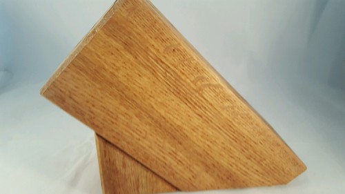 Wusthof 8 Slot Wooden Knife Storage Block Cutlery Scissors