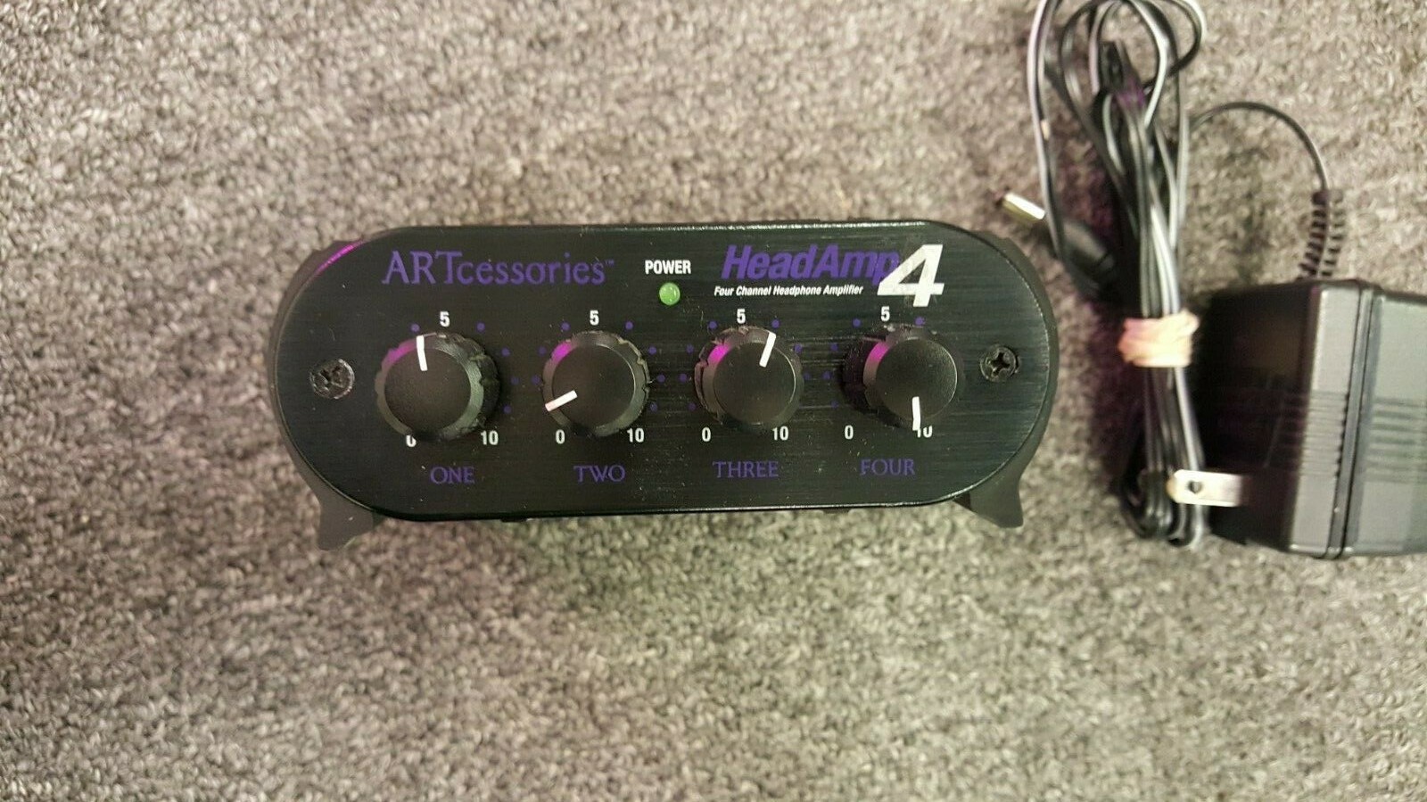 ART HeadAmp 4 4-Channel Headphone Amplifier Artcessories