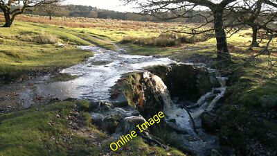 Photo 6x4 Wide bridge, narrow stream Nether Padley Too much water has bro c2012