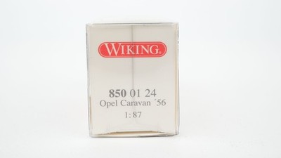 Wiking H0 8500124 Opel Caravan '56 blau