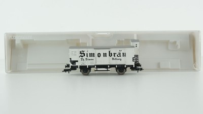 Fleischmann H0 80 5347K Kühlwagen-Set 2-teilig Simosbräu DRG