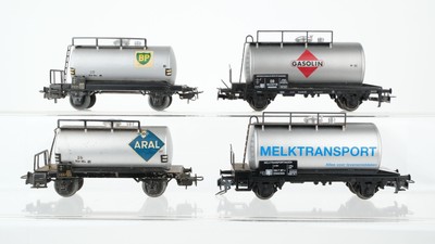 Märklin H0 Konvolut 4 Kesselwagen 