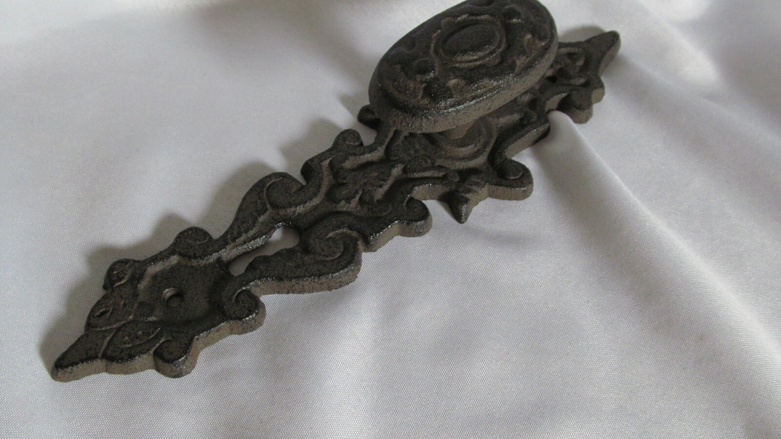 Heavy Door Handle Pull cast iron Vintage style Door House Barn Gate Shed 11