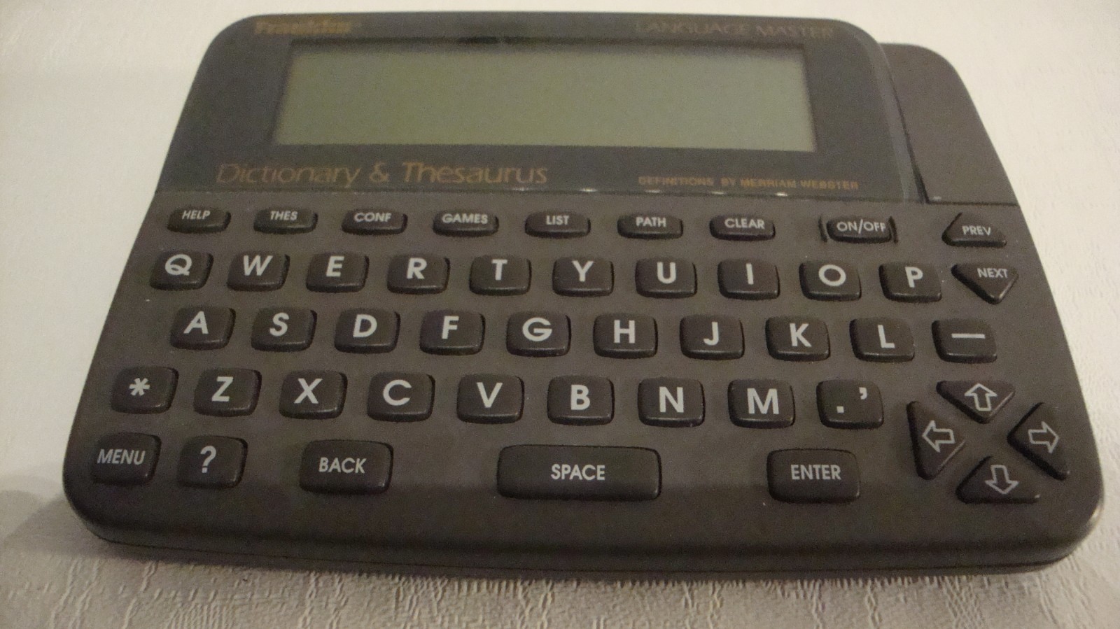 Franklin Language Master Model LM-2200 Dictionary Thesaurus synonyms