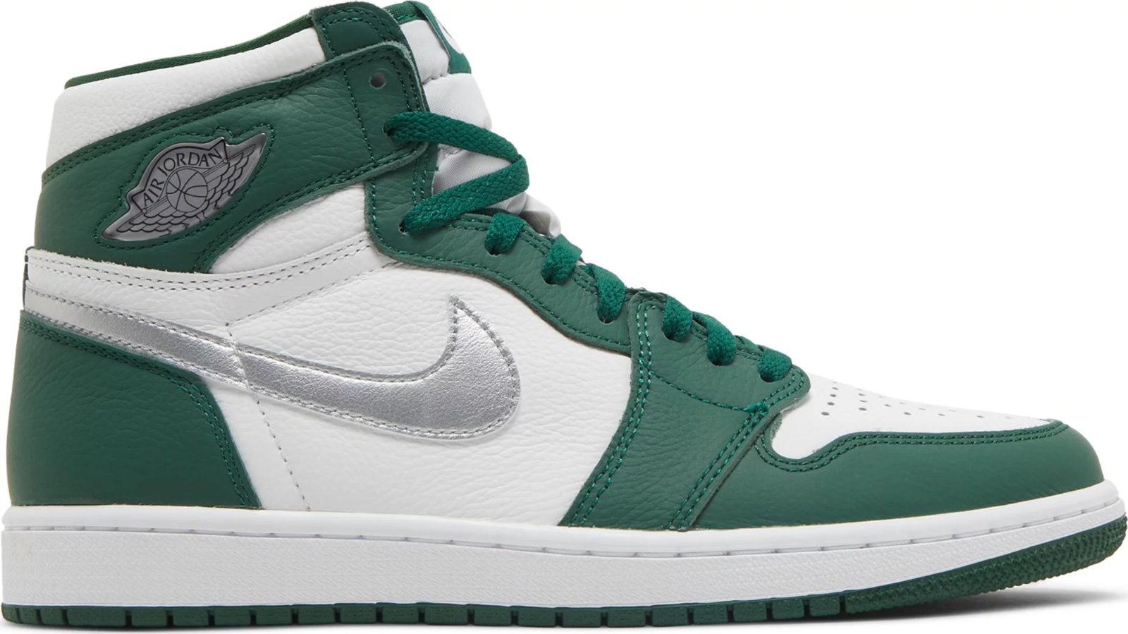 

Nike Air Jordan 1 Retro High OG Gorge Green White Silver DZ5485-303 Мужские 16, Зеленый, Nike Air Jordan 1