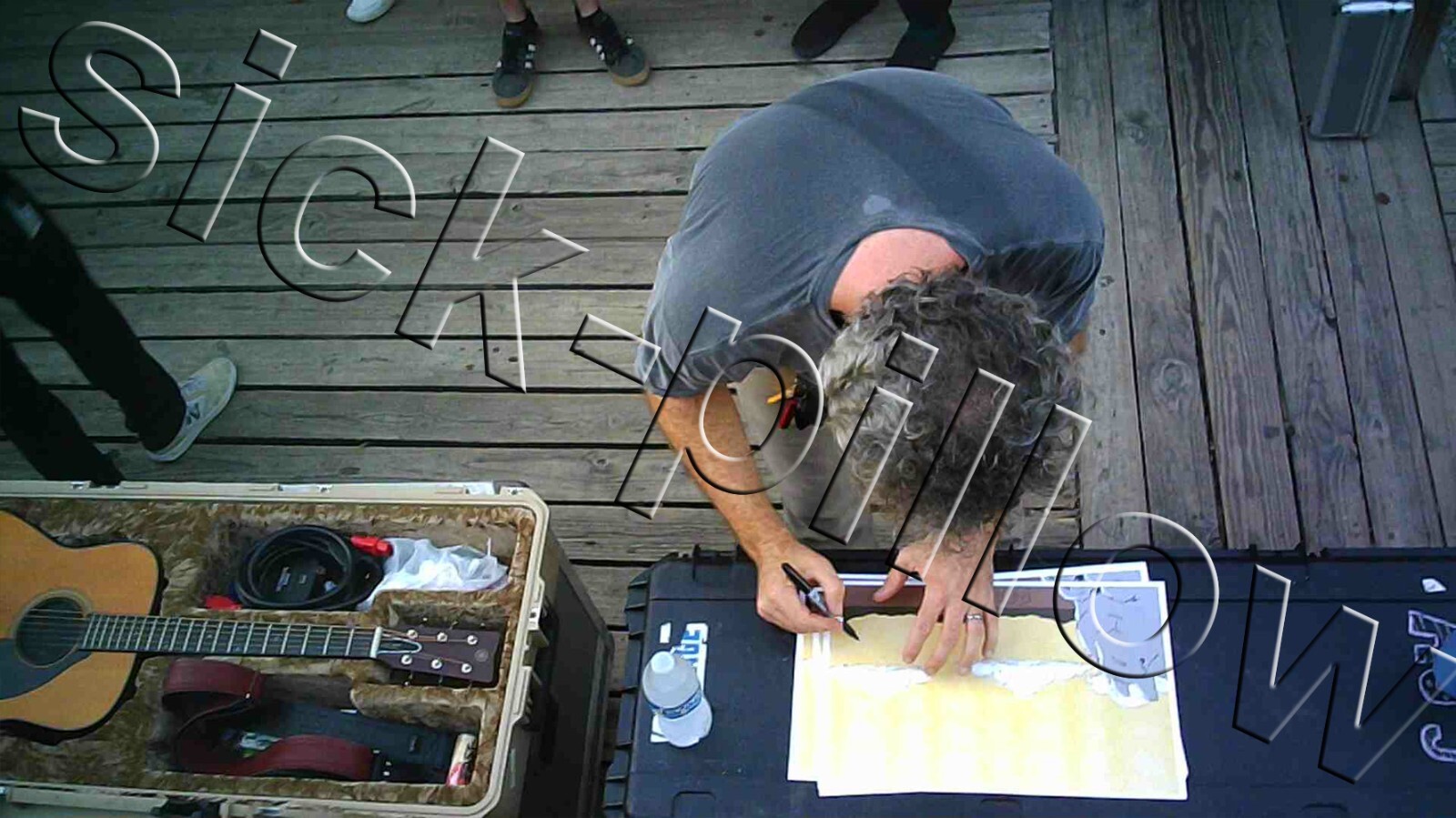 AJJ Signed People Who Eat People Poster, Proof (Andrew Jackson Jihad Autograph)