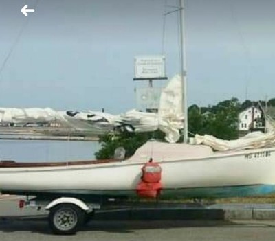 Classic Oday 17' Daysailor 1 and Trailer