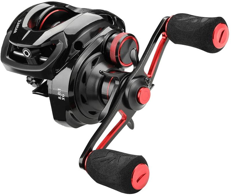 Seaknight SLARDAR Baitcasting Reel Carbon Fiber Drag, 10-Level Magnetic Brake Sy