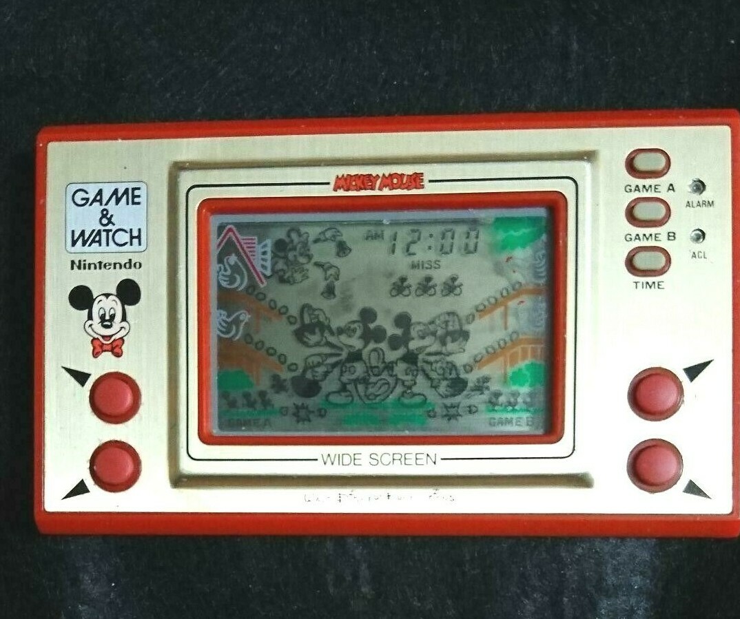 任天堂 ゲームアンドウォッチ ミッキーマウス 任天堂 ゲーム&ウォッチ ミッキーマウス 鶏の卵取り 昭和レトロ