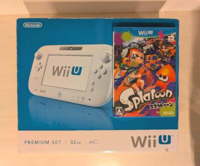 Nintendo Wii U White Premium 32GB Box Console SHIRO Tested