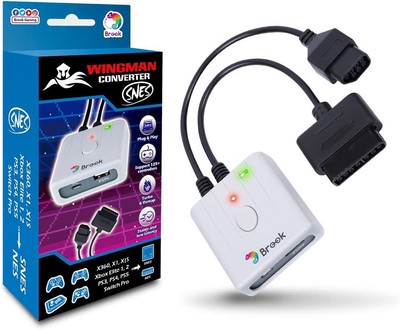Brook Gaming: Wingman Gaming Converter Adapter SNES NES FC SFC Retro Gaming