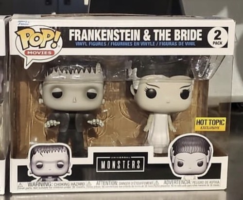 FUNKO POP!  モンスターズ　フランケンシュタインの花嫁  2pack Amazon.com: Funko POP! Universal Monsters - Frankenstein