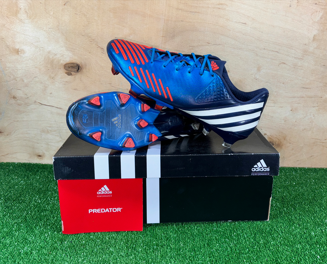 Predator サッカーシューズ 青/オレンジ 25.5 楽天市場
