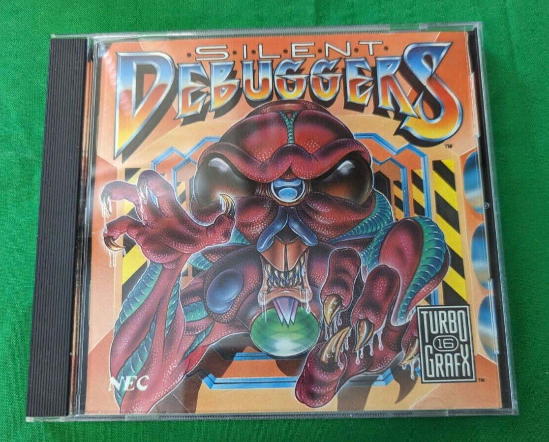 SILENT DEBUGGERS - TurboGrafx 16, HuCard/Manual/Case | eBay
