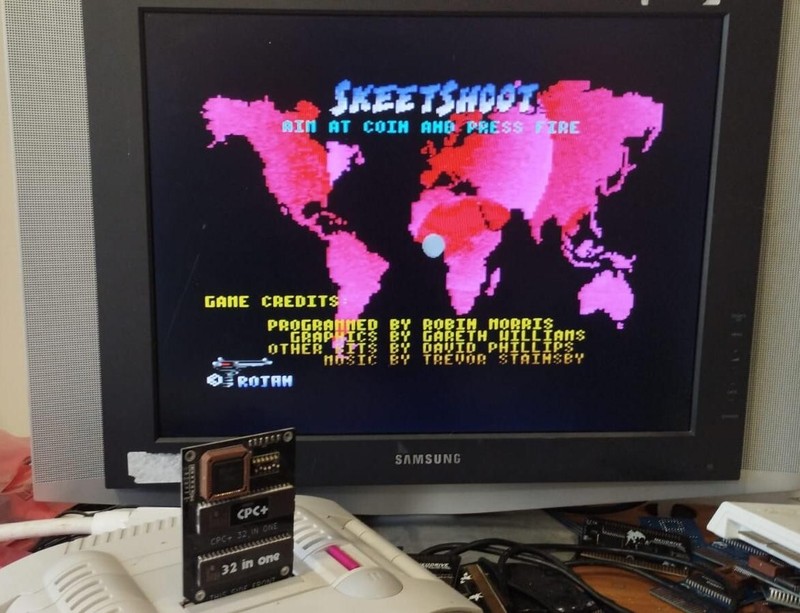 Cartouche Cpc+ 32in1 Compatible Amstrad Gx4000 Et Cpc+ Le Full Set En Un