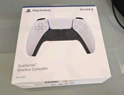 NEW Sony DualSense Wireless Controller White PS5 PlayStation SEALED IN BOX!